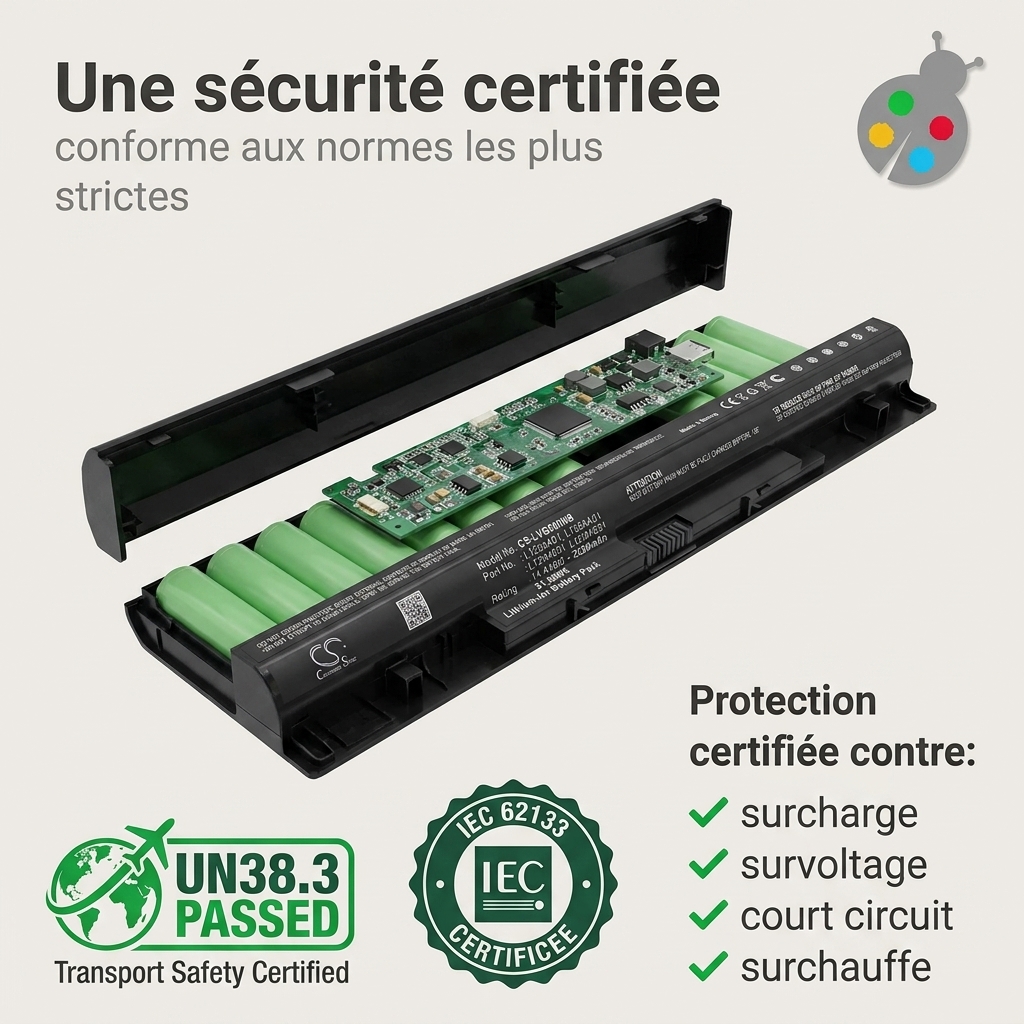 Batterie ordinateur portable lenovo ideapad z710