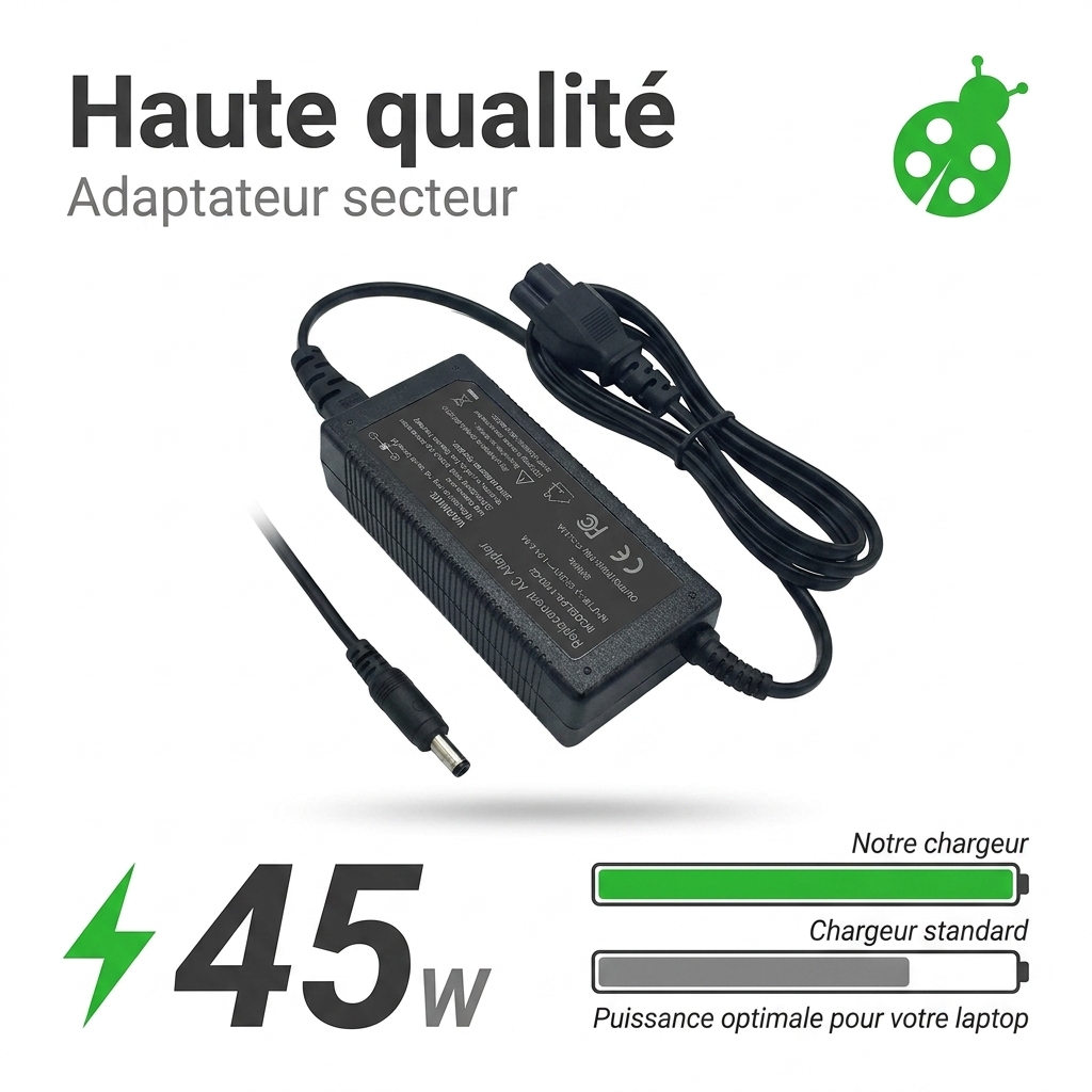 Chargeur ordinateur portable asus x453ma 1a