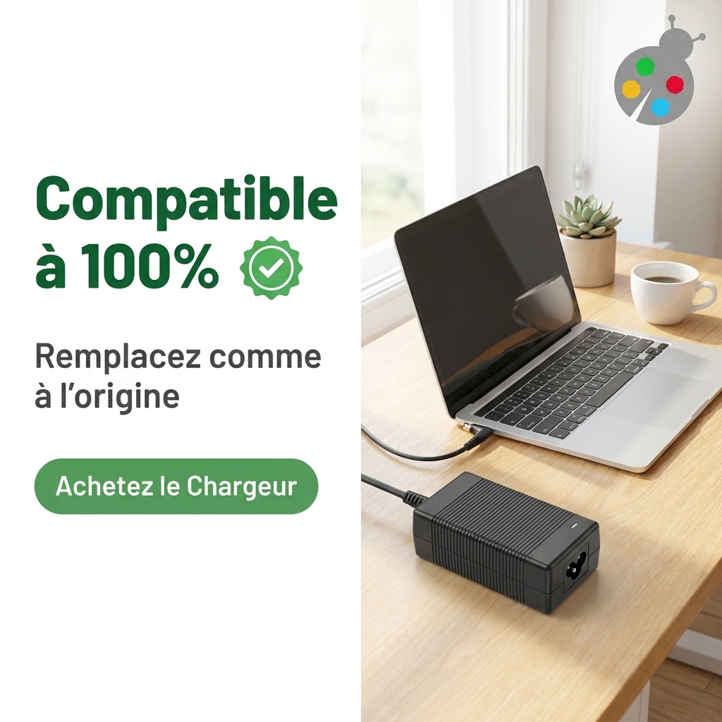 Chargeur ordinateur portable sony vaio svf1421e2e