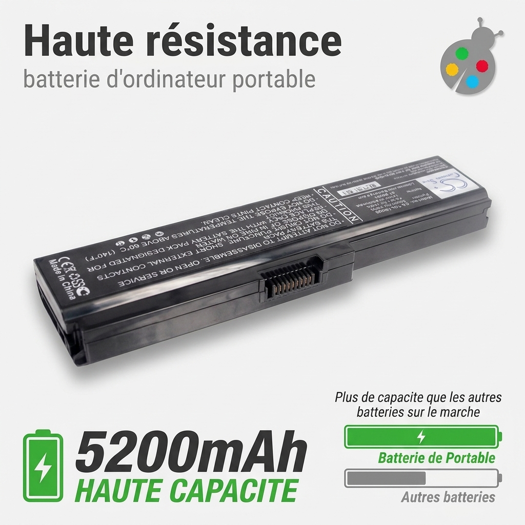 Batterie ordinateur portable toshiba satellite l745 s4210