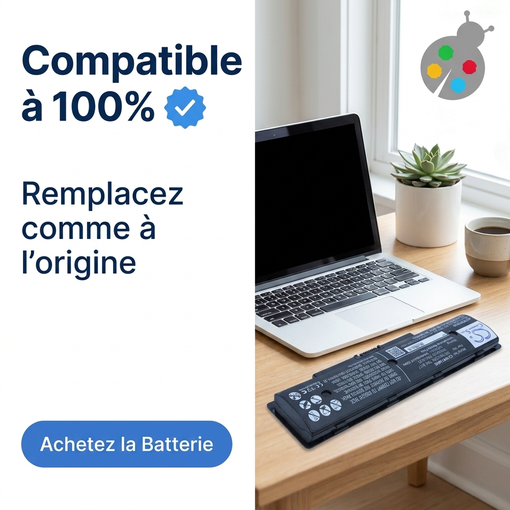 Batterie ordinateur portable hp pavilion 17 e137nf