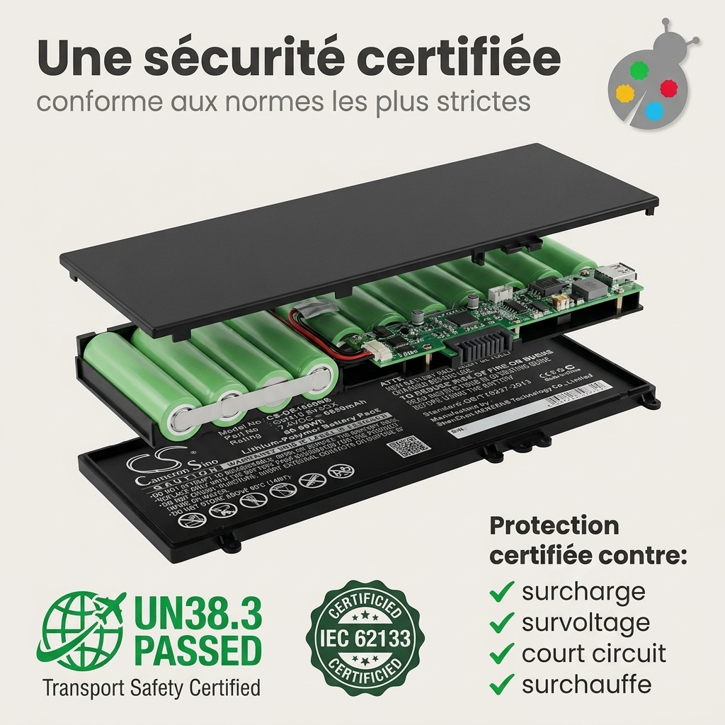 Batterie ordinateur portable dell latitude e5550