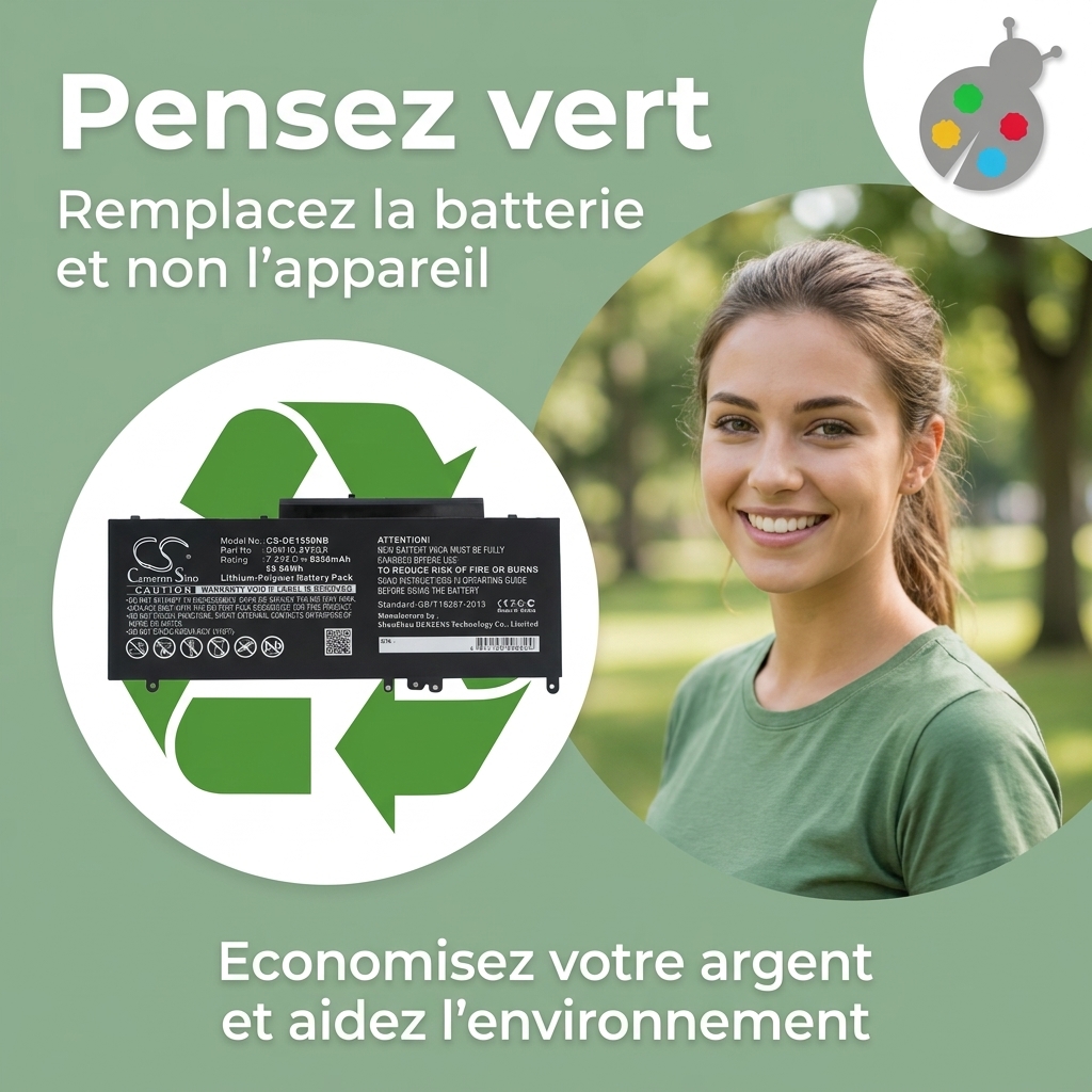 Batterie ordinateur portable dell latitude e5550