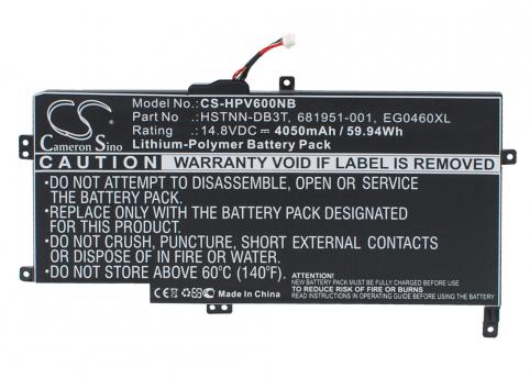 Batterie ordinateur portable hp envy 6 1117tx