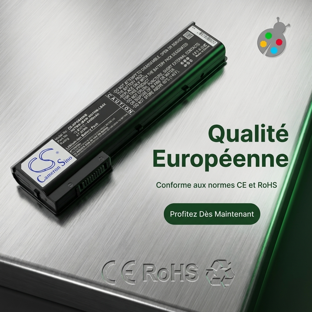 Batterie ordinateur portable hp probook 650 g1