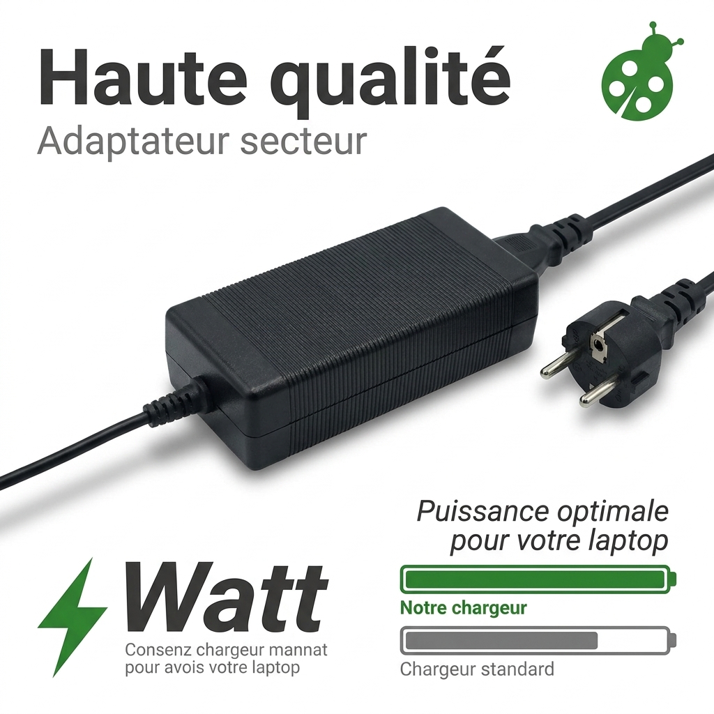 Chargeur ordinateur portable dell inspiron 14r 5421