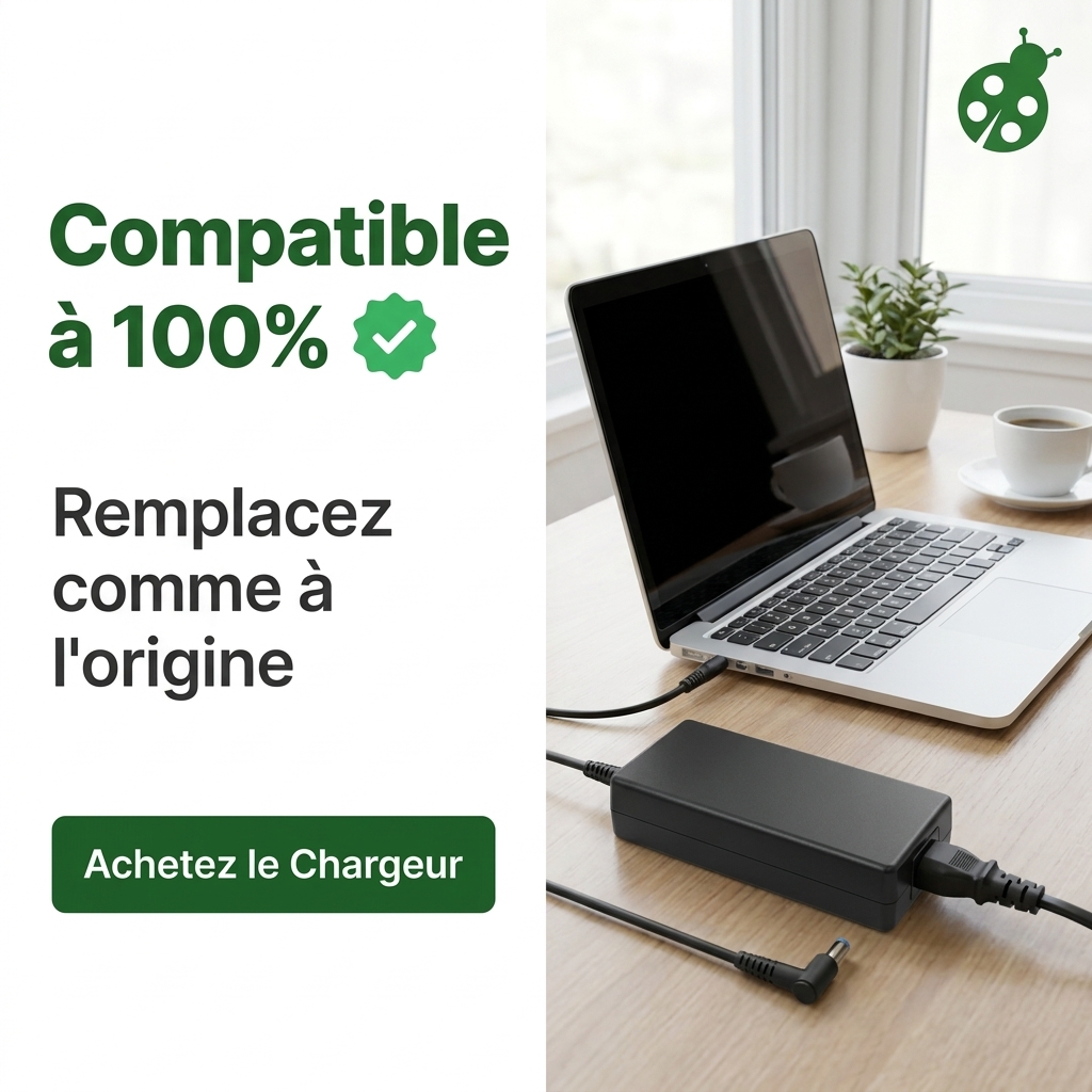 Chargeur ordinateur portable hp  elitebook 745 g2