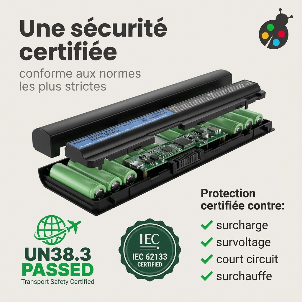 Batterie ordinateur portable dell latitude e6330
