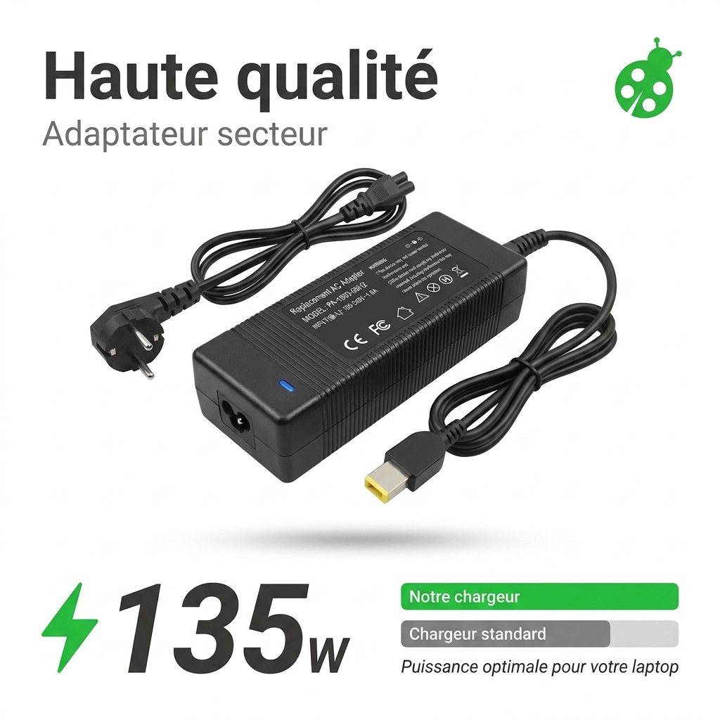 Chargeur ordinateur portable lenovo thinkpad t440p