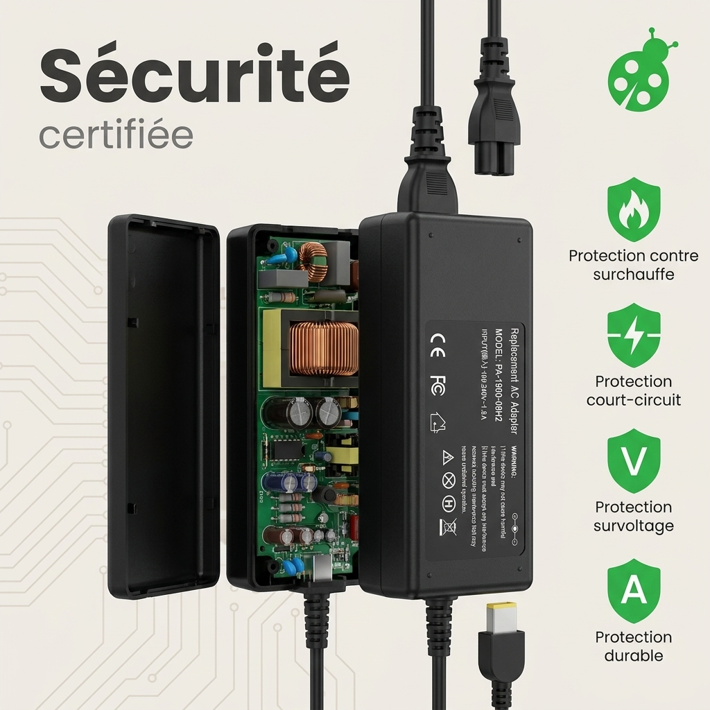 Chargeur ordinateur portable lenovo thinkpad t440p