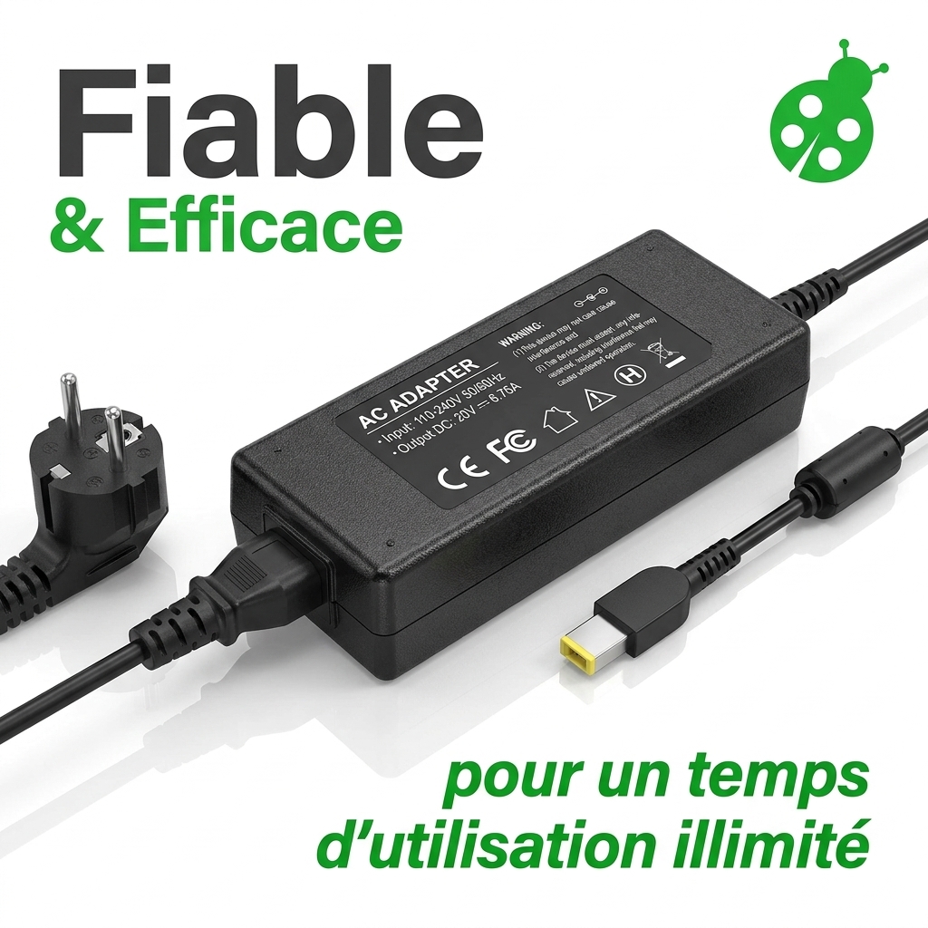 Chargeur ordinateur portable lenovo thinkpad t440p