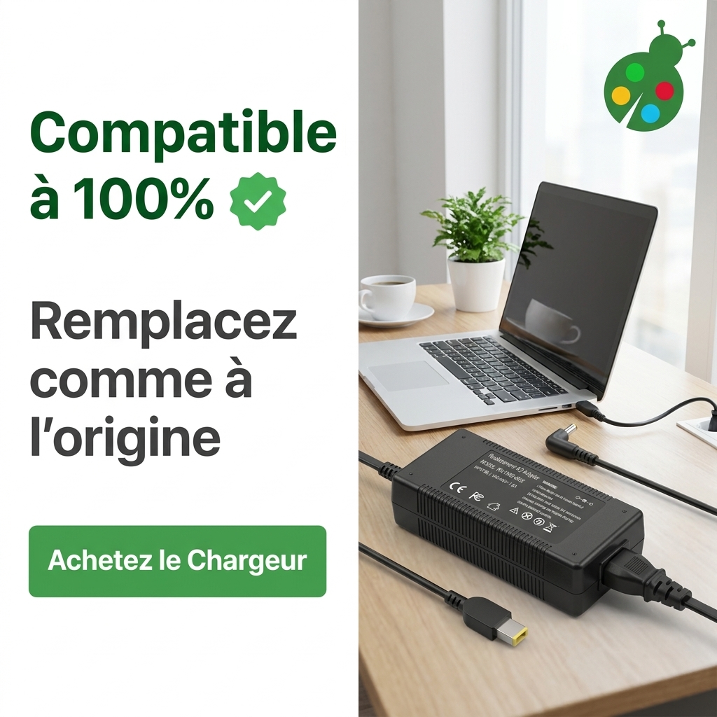 Chargeur ordinateur portable lenovo thinkpad p50 mobile workstatio