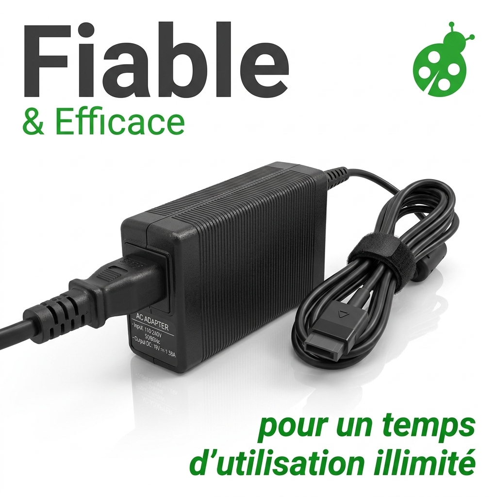 Chargeur ordinateur portable dell latitude st tablet t02g001