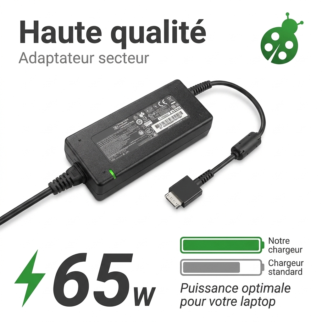 Chargeur ordinateur portable asus transformer book tx300ca