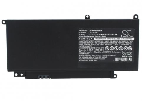 Batterie ordinateur portable asus n750jk t4105h