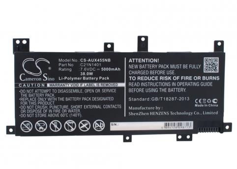 Batterie ordinateur portable asus x455la wx058d