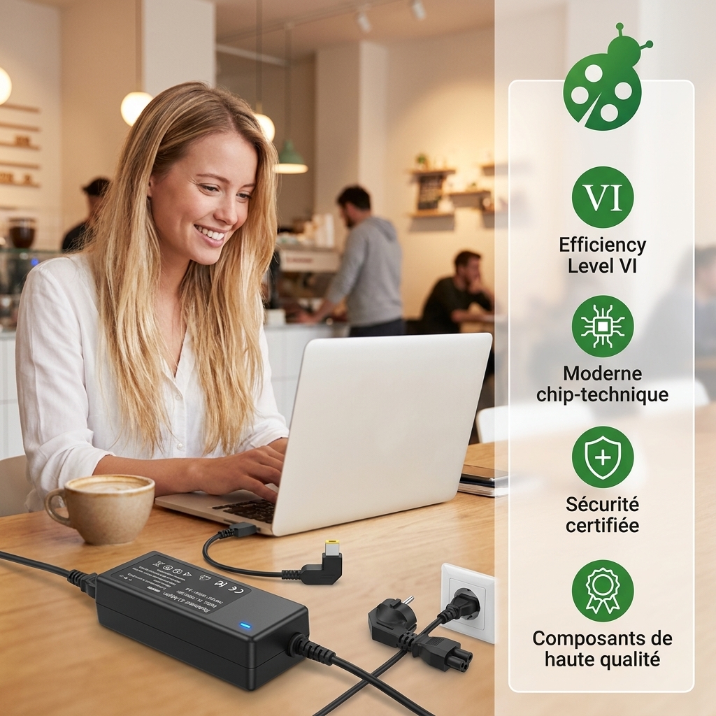 Chargeur ordinateur portable lenovo b50 30