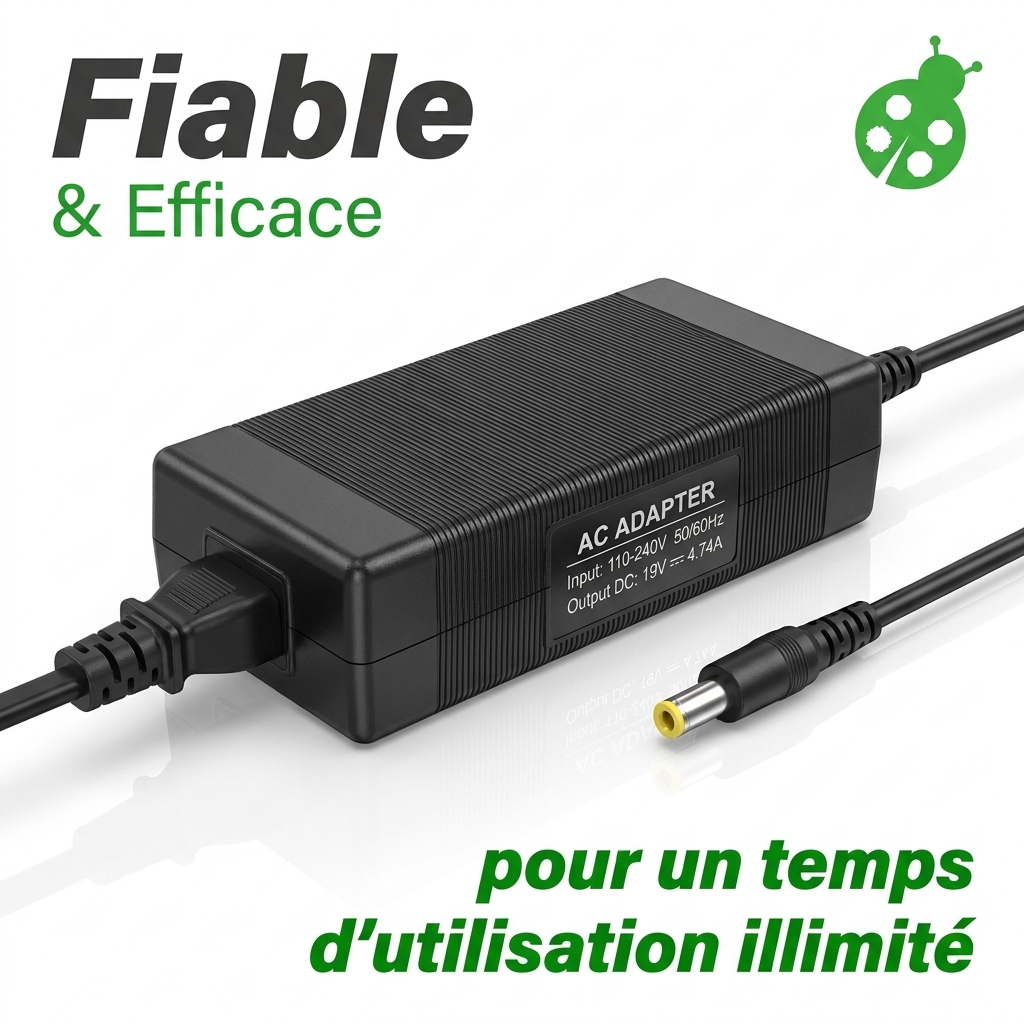 Chargeur ordinateur portable packard bell easynote minos gp2w