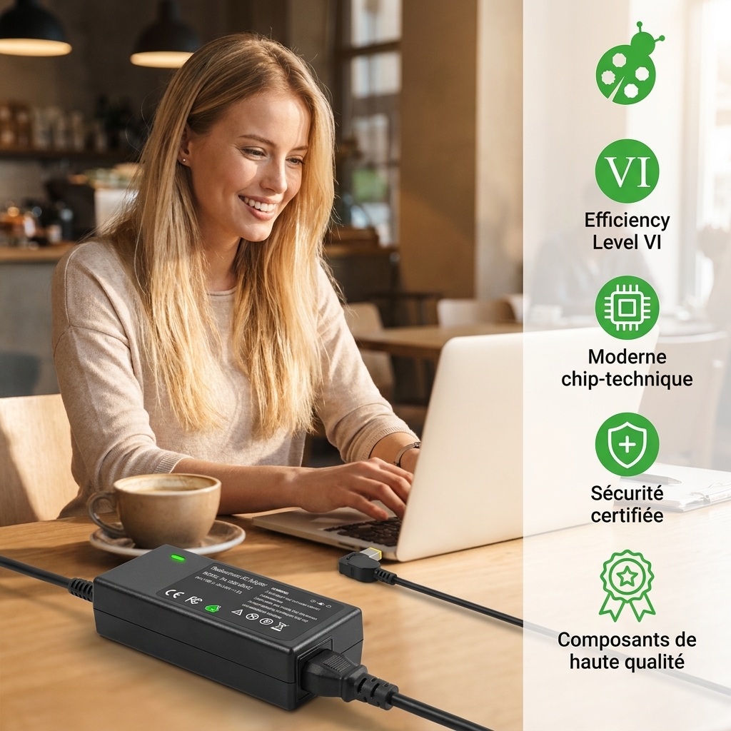 Chargeur ordinateur portable lenovo ideapad y700 15acz