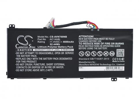 Batterie  acer ac15b7l 3icp7 64 80 