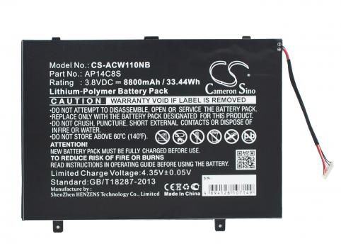 Batterie ordinateur portable acer sw5 111