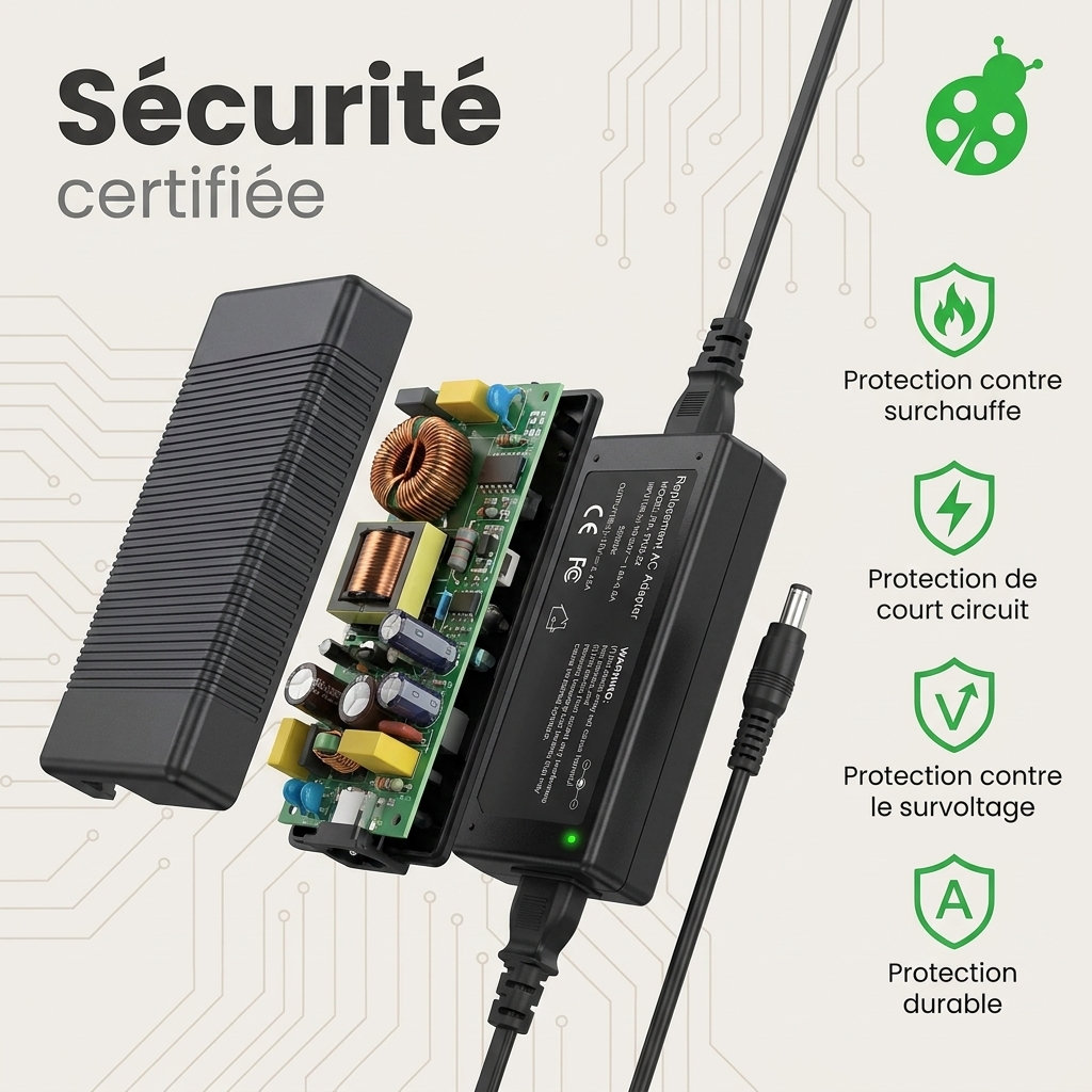 Chargeur ordinateur portable asus r202