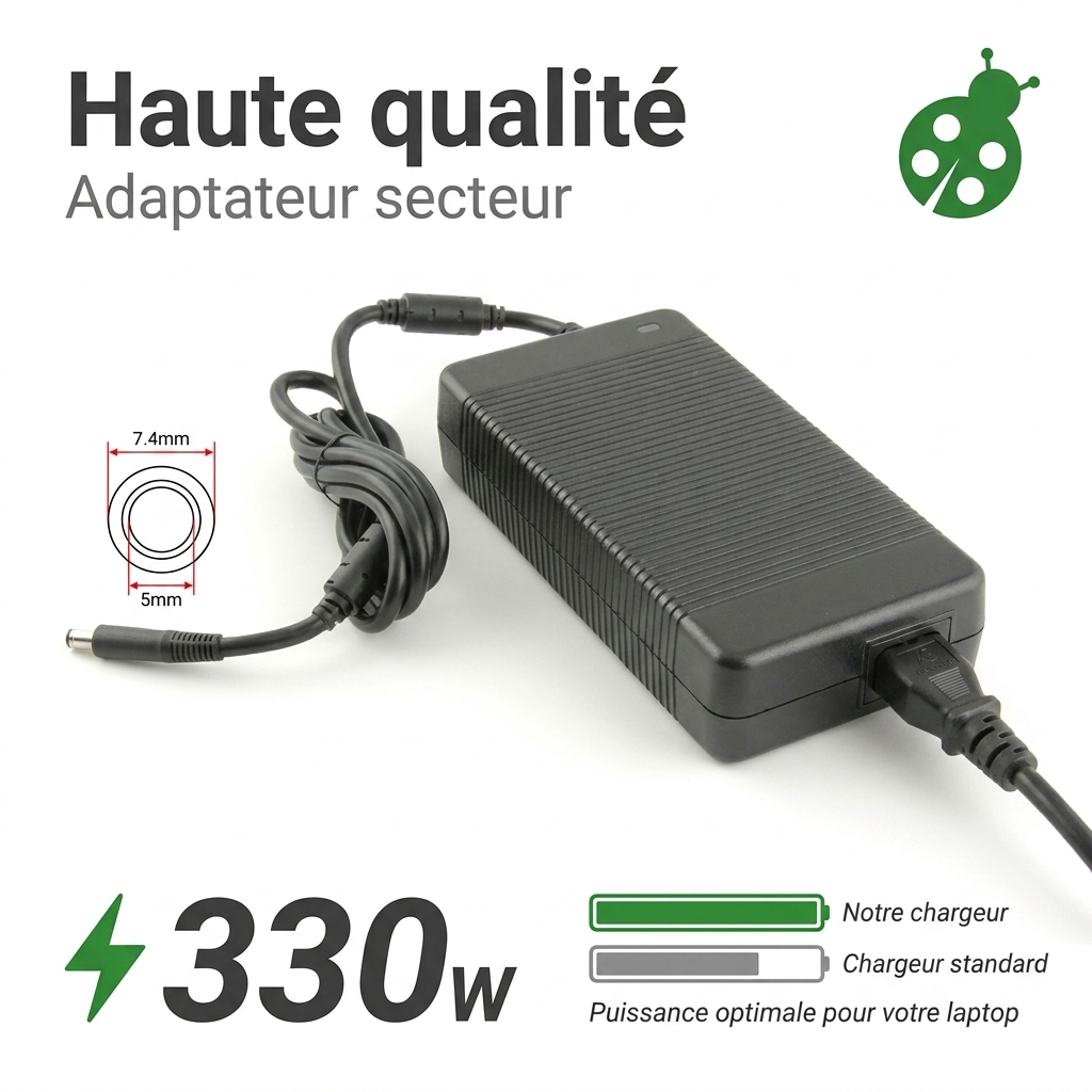 Chargeur ordinateur portable alienware m18
