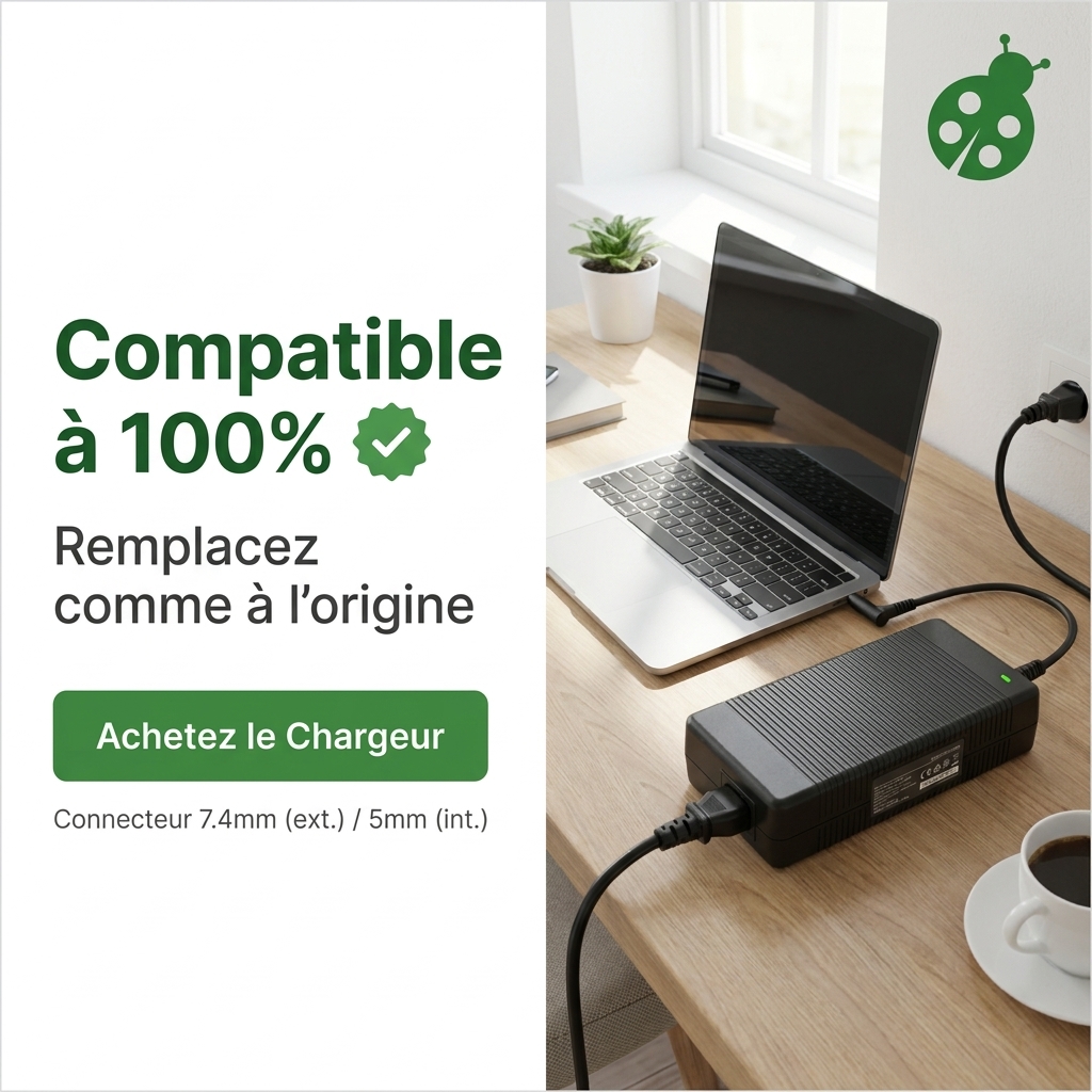 Chargeur ordinateur portable alienware m18