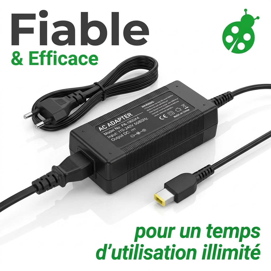 Chargeur ordinateur portable lenovo c40 30