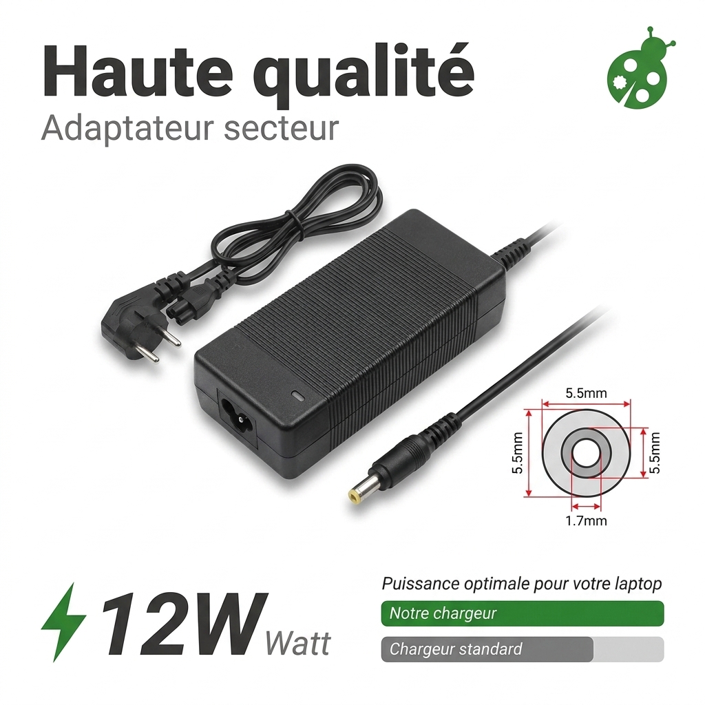 Chargeur ordinateur portable acer aspire v3 772g 747a162tbdwakk