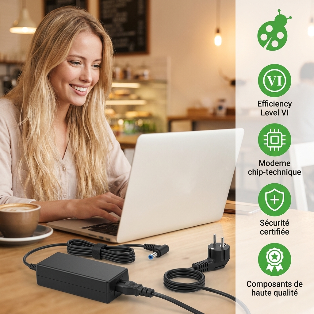Chargeur ordinateur portable dell xps 13 9360 60w93