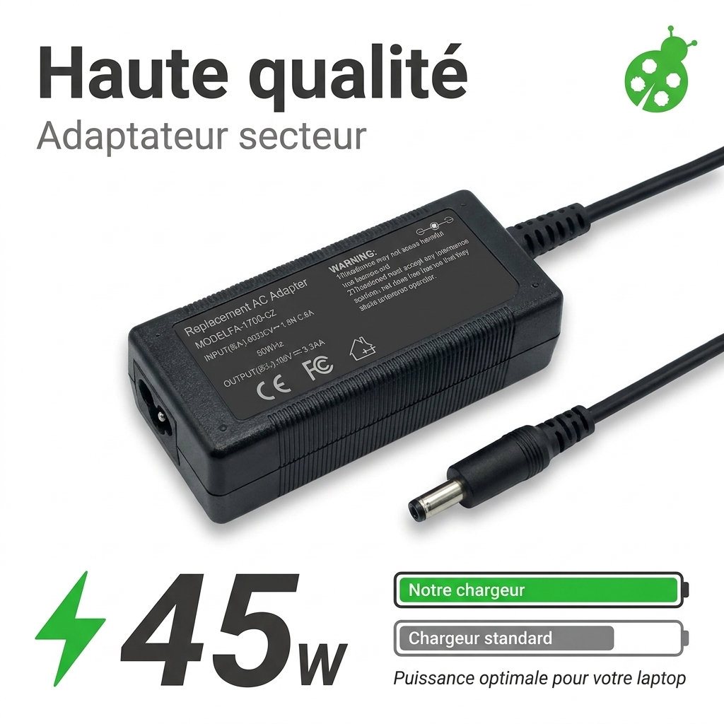 Chargeur ordinateur portable asus x200ca db017