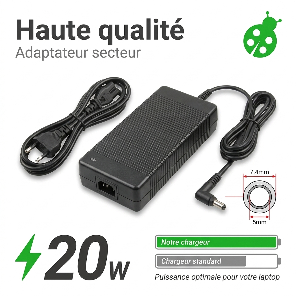 Chargeur ordinateur portable hp  zbook 17