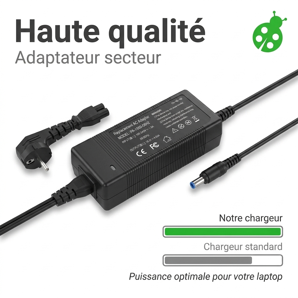 Chargeur ordinateur portable dell vostro 3559