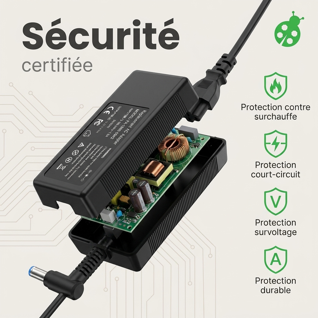 Chargeur ordinateur portable dell vostro 3559