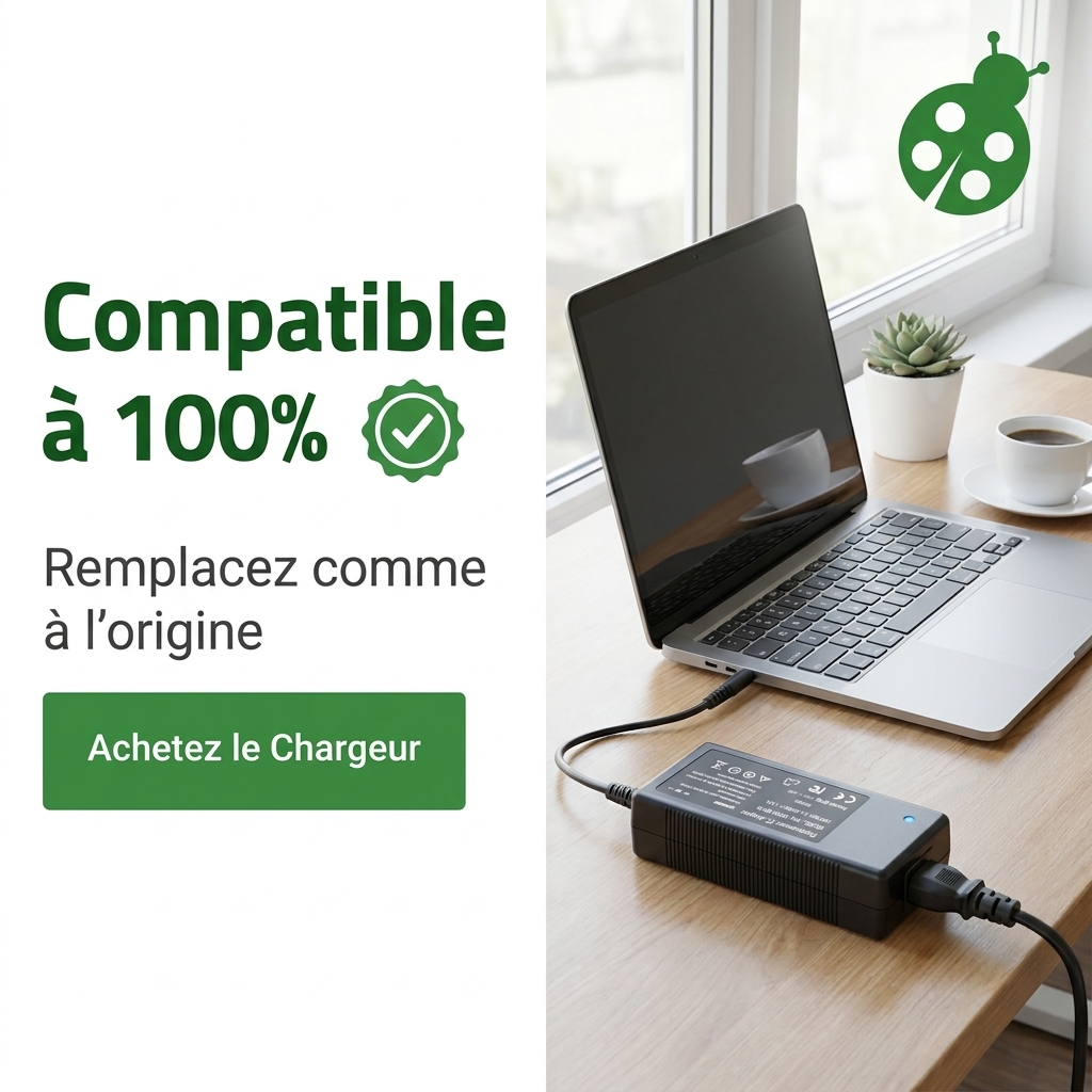 Chargeur ordinateur portable dell inspiron 15 3552