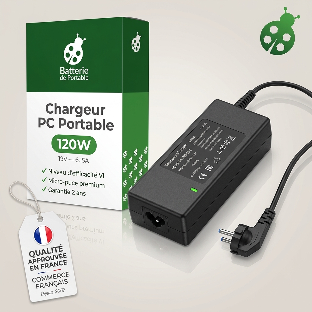 Chargeur ordinateur portable hp  pavilion 15 cx0060tx