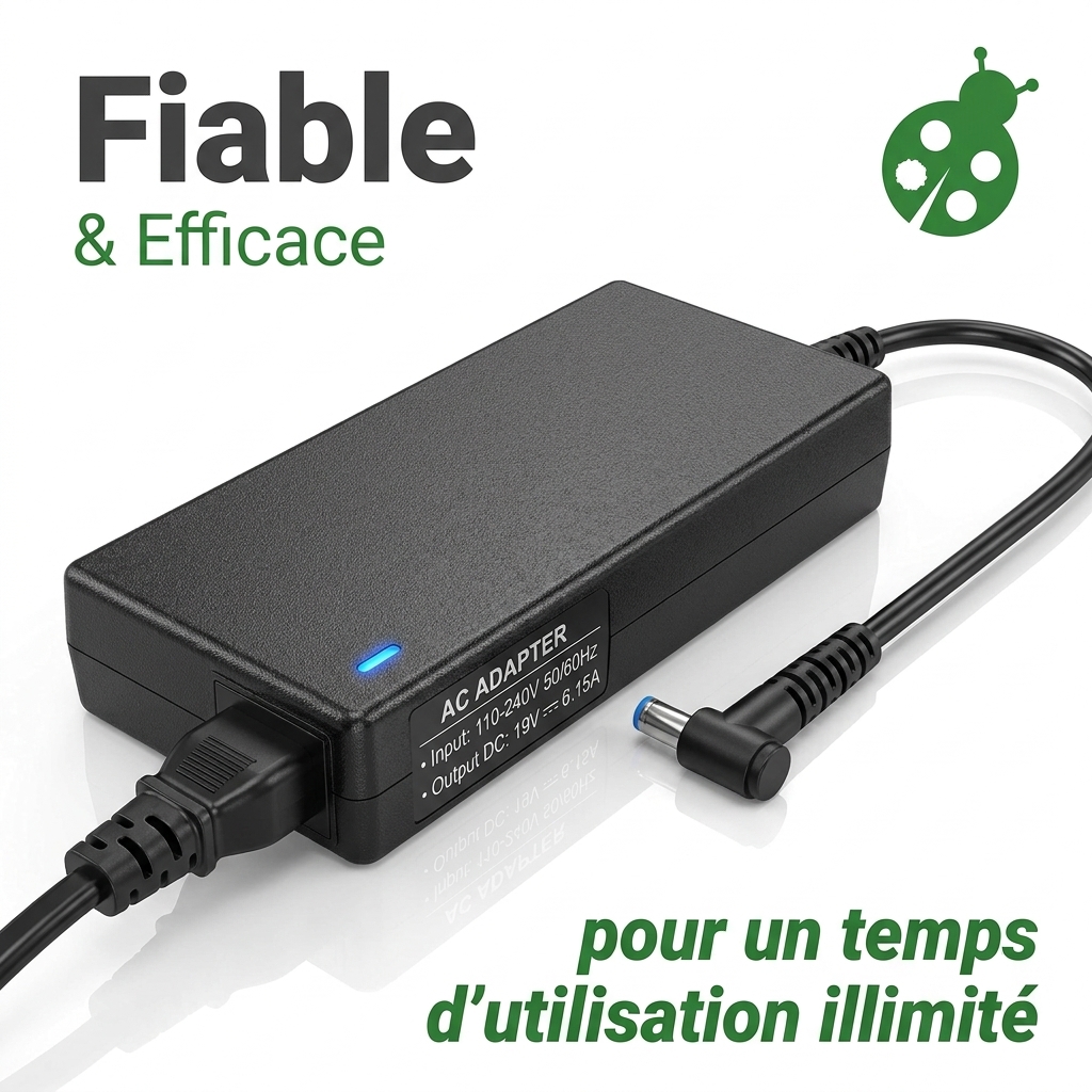 Chargeur ordinateur portable hp  pavilion 15 cx0060tx