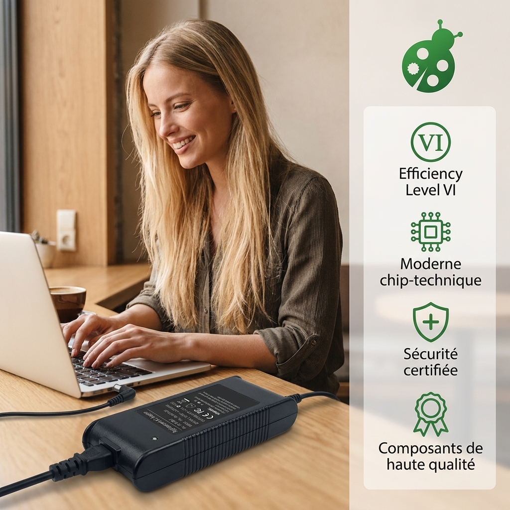 Chargeur ordinateur portable dell studio 14 (1457)