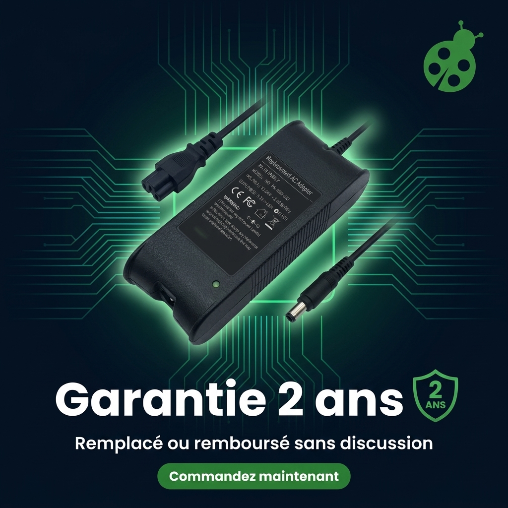 Chargeur ordinateur portable dell studio 14 (1457)