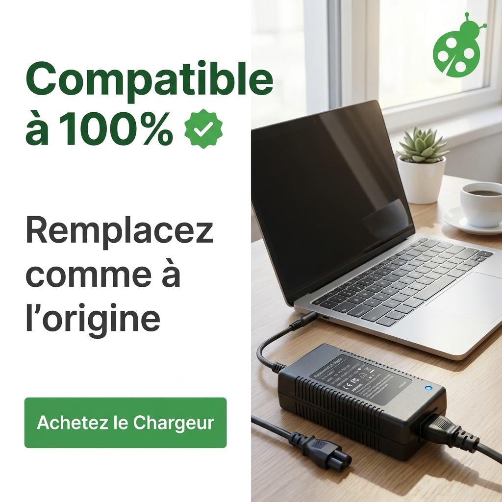 Chargeur ordinateur portable dell studio 14 (1457)