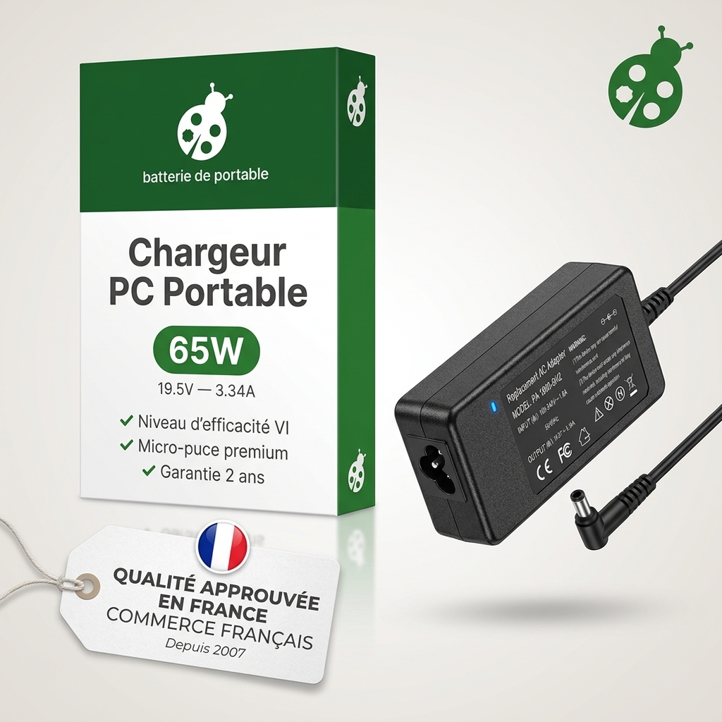 Chargeur ordinateur portable dell xps 12-l221x