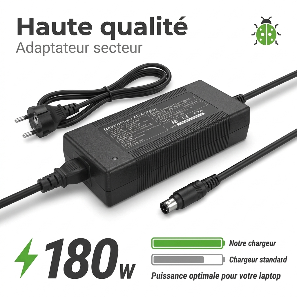 Chargeur ordinateur portable msi msae31