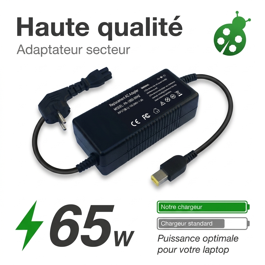 Chargeur ordinateur portable lenovo g70 80 80ff0013iv