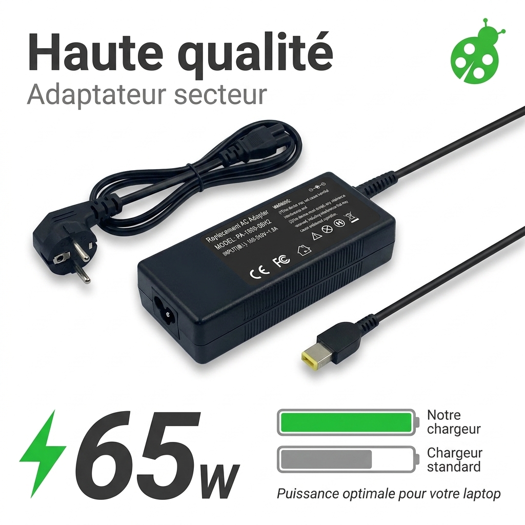 Chargeur ordinateur portable lenovo g70 35