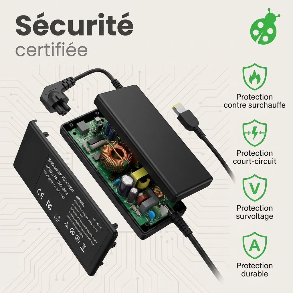Chargeur ordinateur portable lenovo g70 35