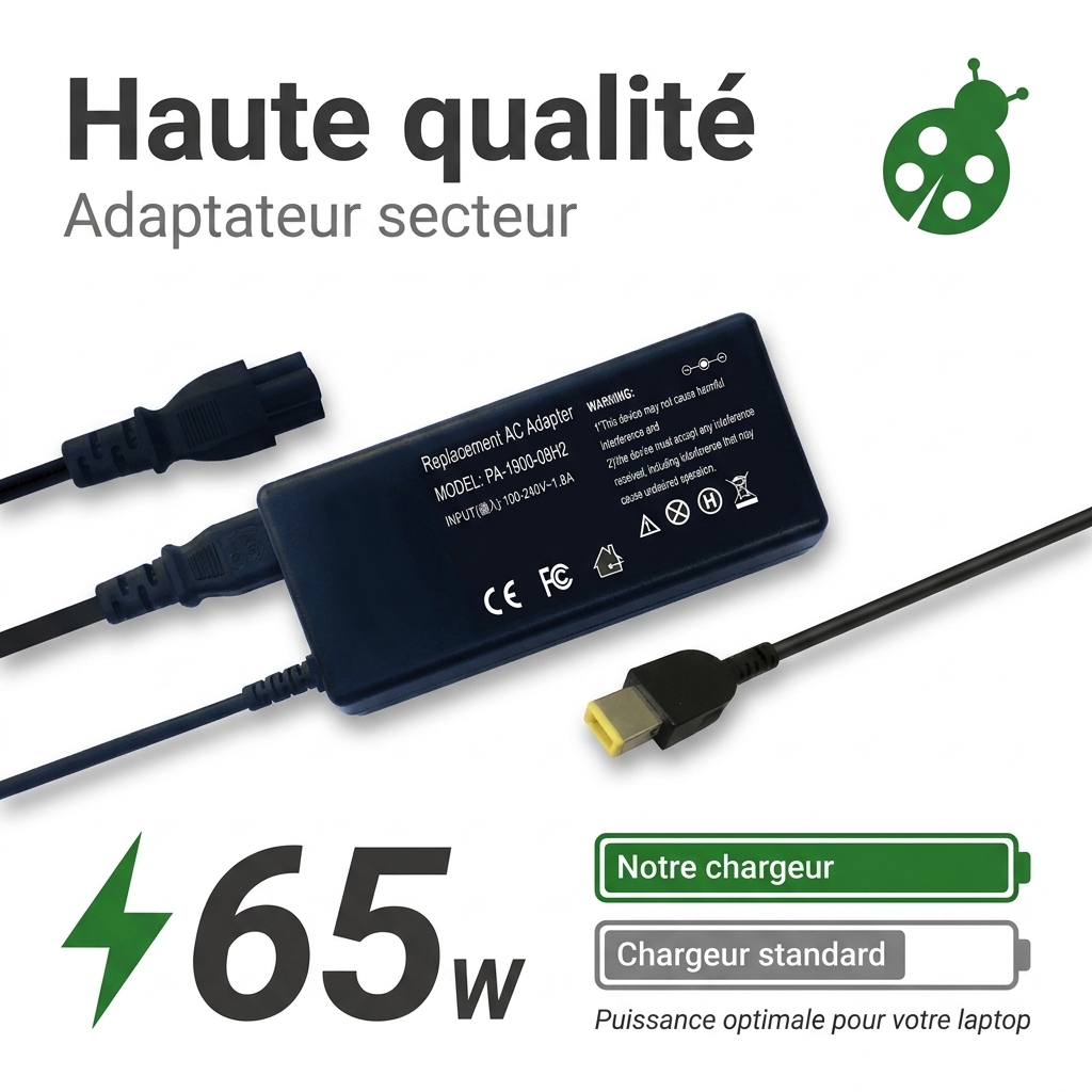 Chargeur ordinateur portable lenovo ideapad yoga 13 2191 2xu