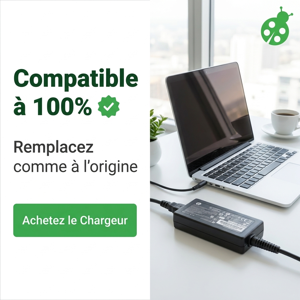 Chargeur ordinateur portable hp  envy x2 11 g080ef