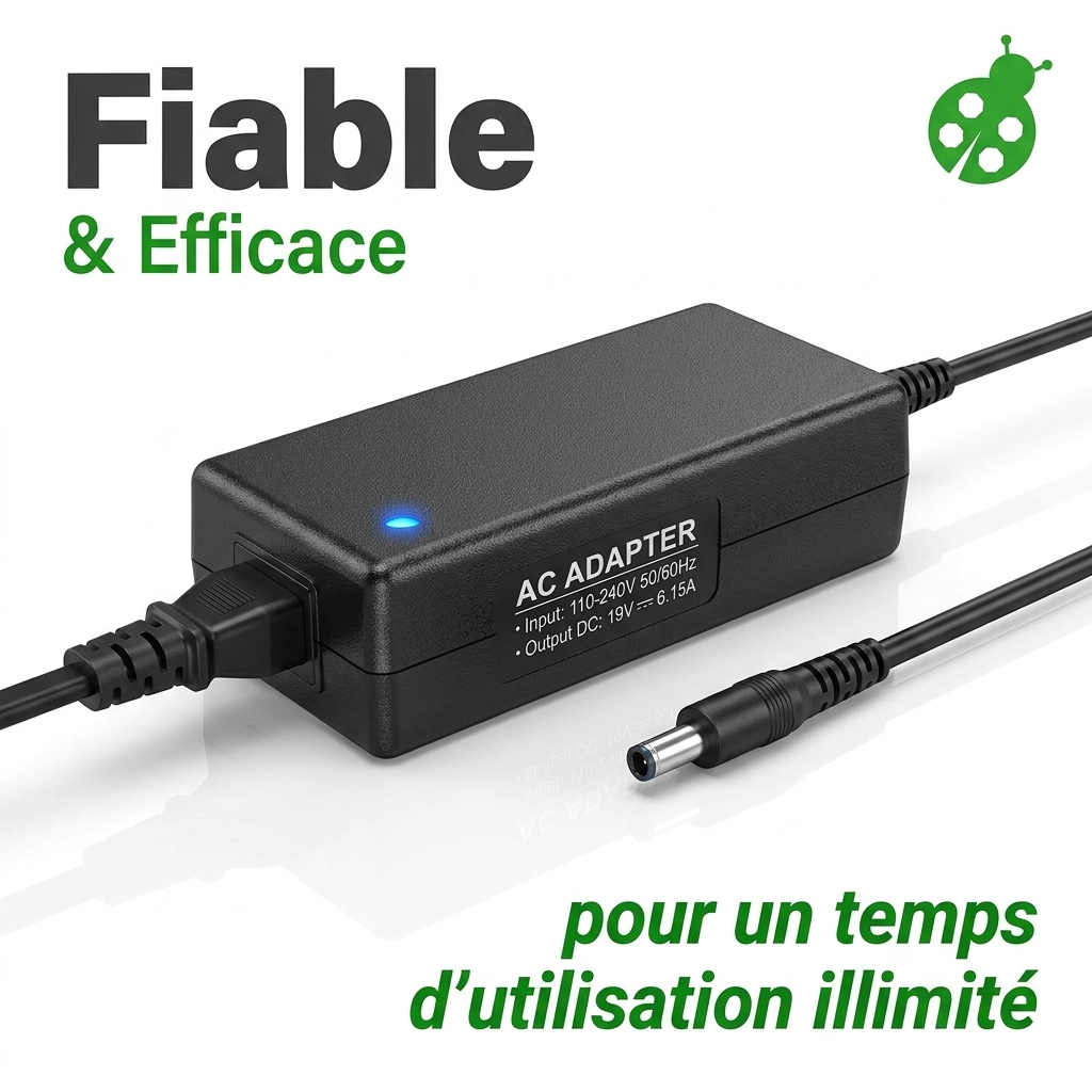 Chargeur ordinateur portable hp  envy 17 j106sf