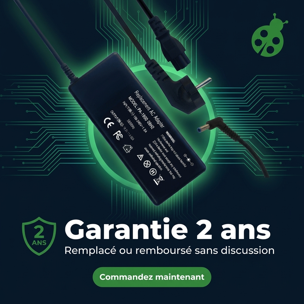 Chargeur ordinateur portable hp  envy 17 j106sf